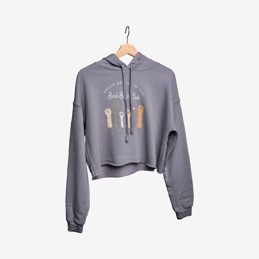 Bad Bitch Club Crop Hoodie