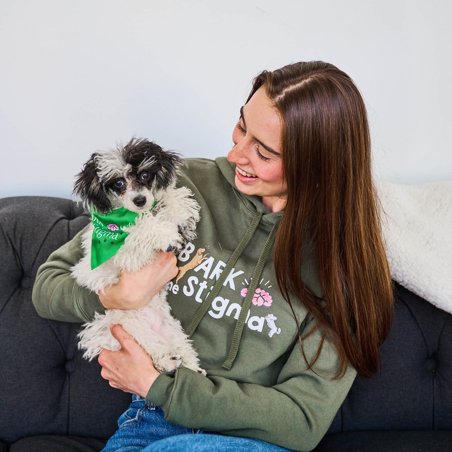 Bark the Stigma™ Crop Hoodie