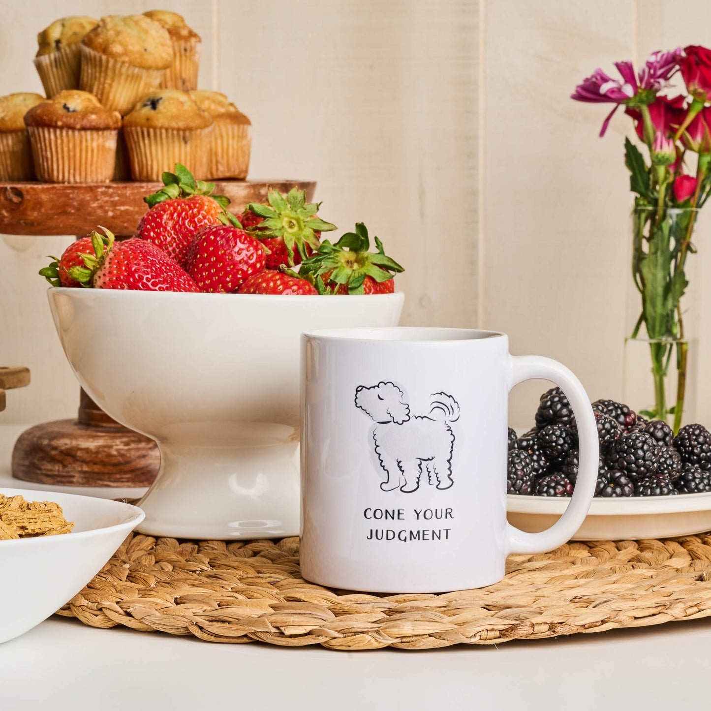 Cone Your Judgment Ceramic Mug