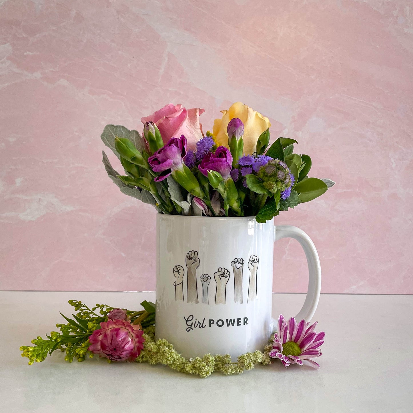 Girl Power Ceramic Mug