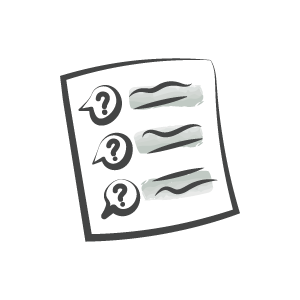 FAQ document icon