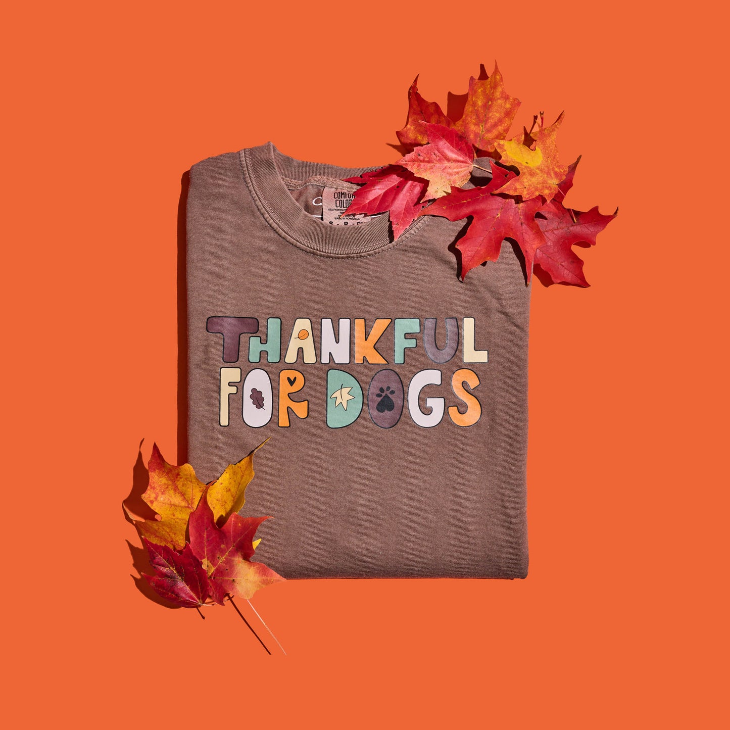 LE Thankful for Dogs Unisex Long Sleeve T-Shirt