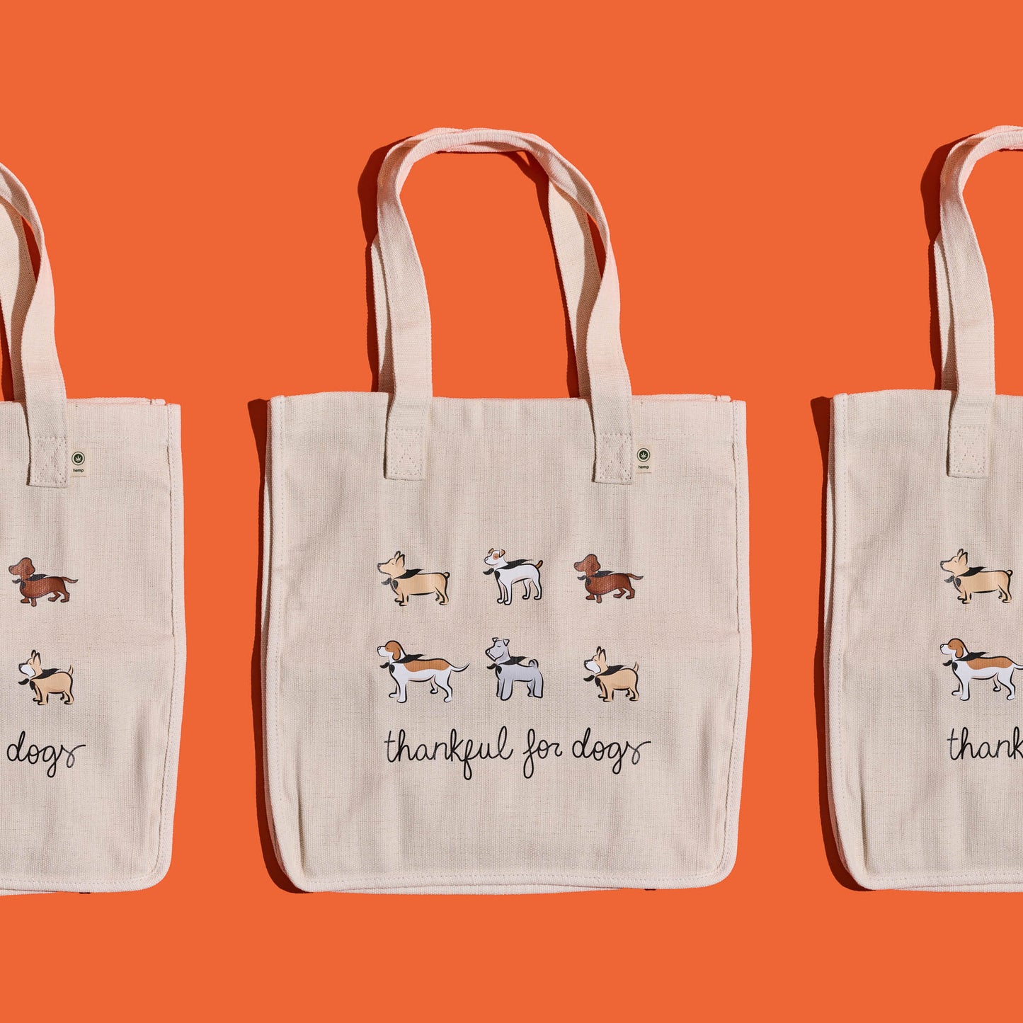 LE Thankful for Dogs Market Tote