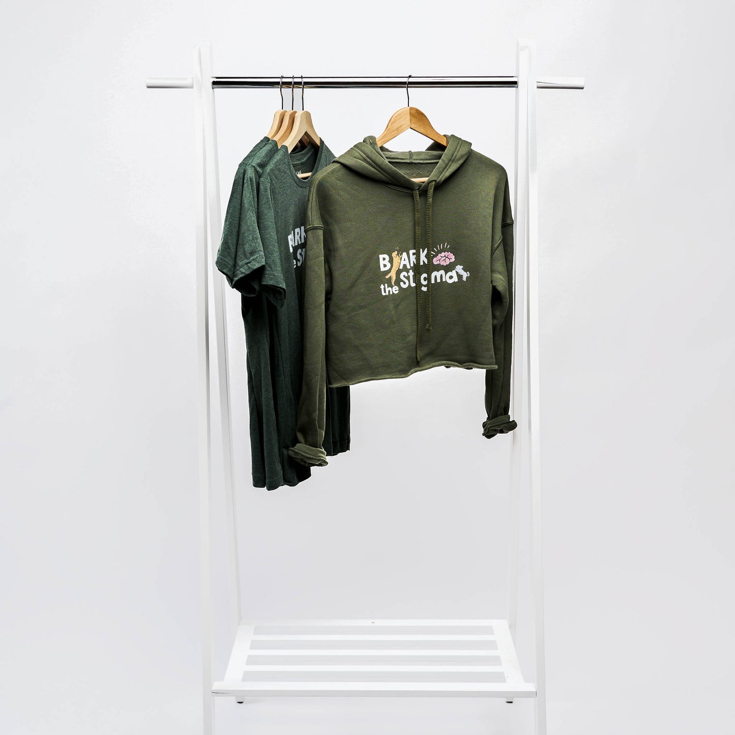Bark the Stigma™ Crop Hoodie