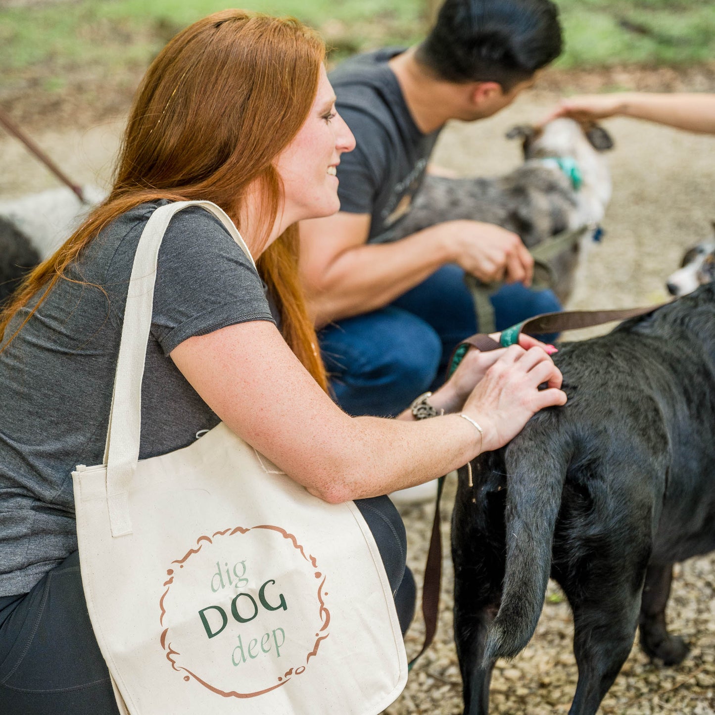 Dig Dog Deep™ Canvas Tote