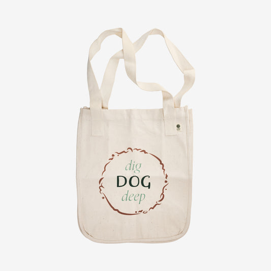 Dig Dog Deep™ Canvas Tote