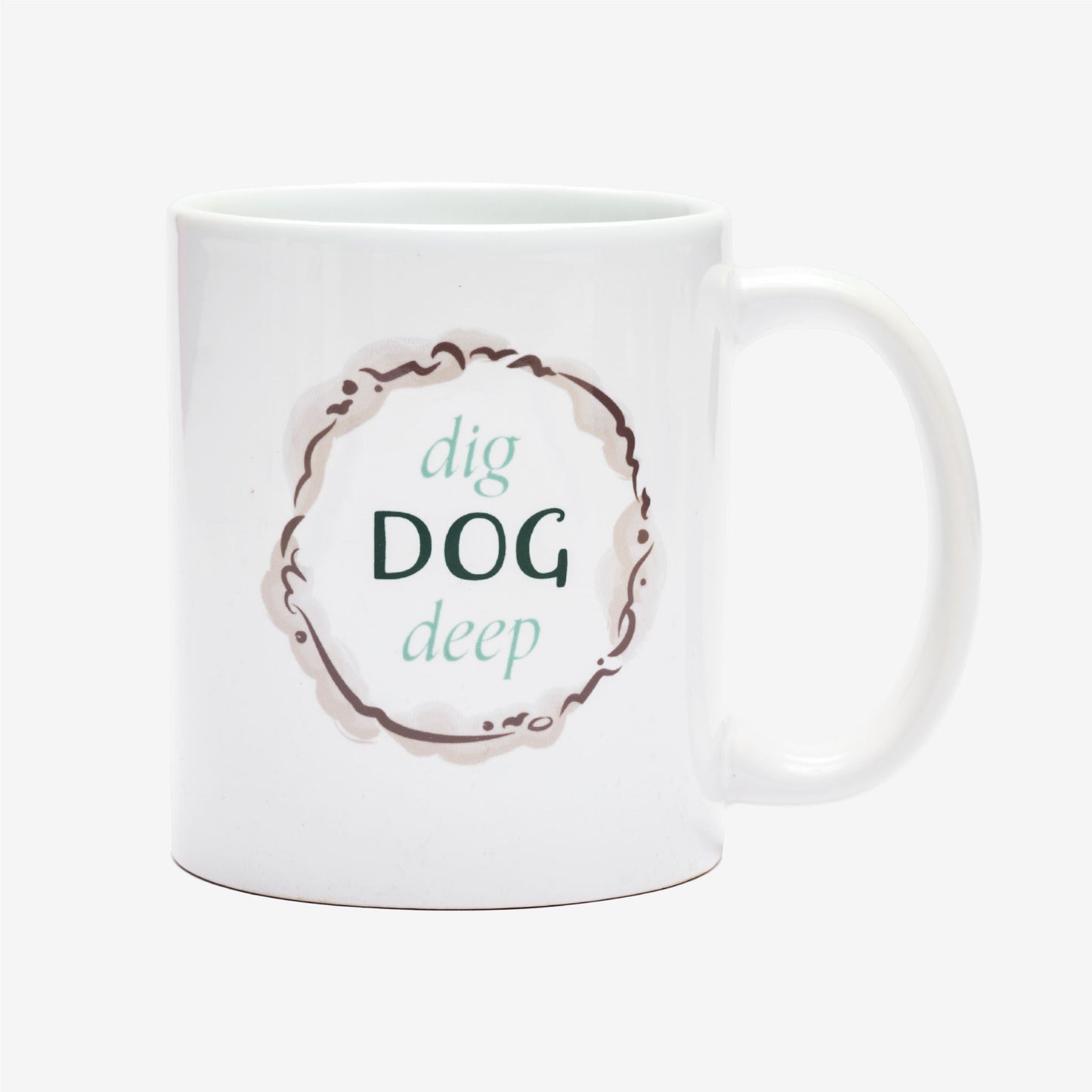 Dig Dog Deep™ Ceramic Mug
