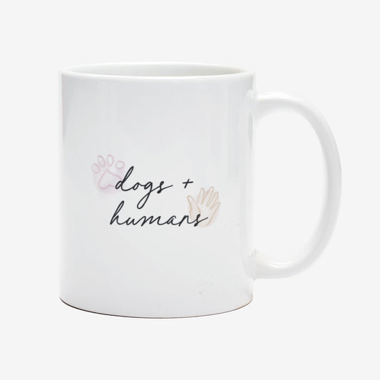 Dogs + Humans Ceramic Mug