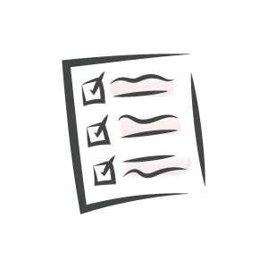 Checklist document icon